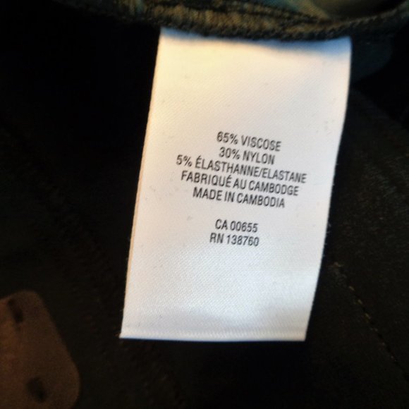 Green Straight Pants The Modern Stretch - Picture 6 of 14